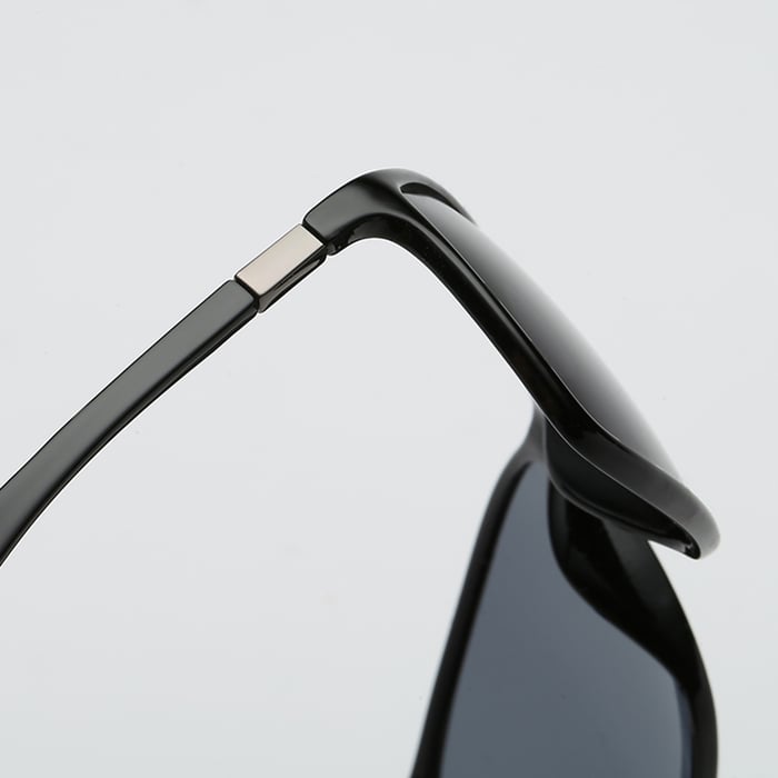 1 Pair Minimalist Series Daily Anti-glare Lightweight Classic Square Unisex Sunglasses h5Picture7
