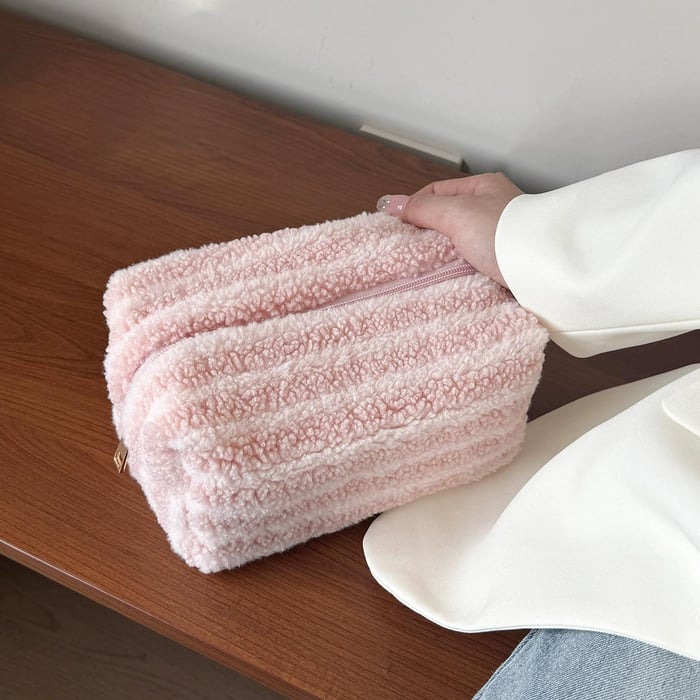 1 Stück Romantische Serie Niedliche Streifen Polyester Damentaschen h5Bild6