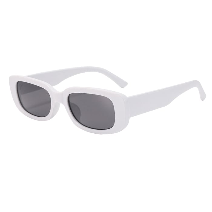 1 par de gafas de sol unisex de acrílico de color sólido de serie simple para uso diario Imagen5