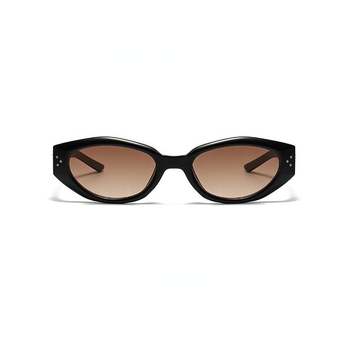 1 Stück Simple Series Retro Volltonfarbe Kunststoff Damen Sonnenbrille h5Bild3