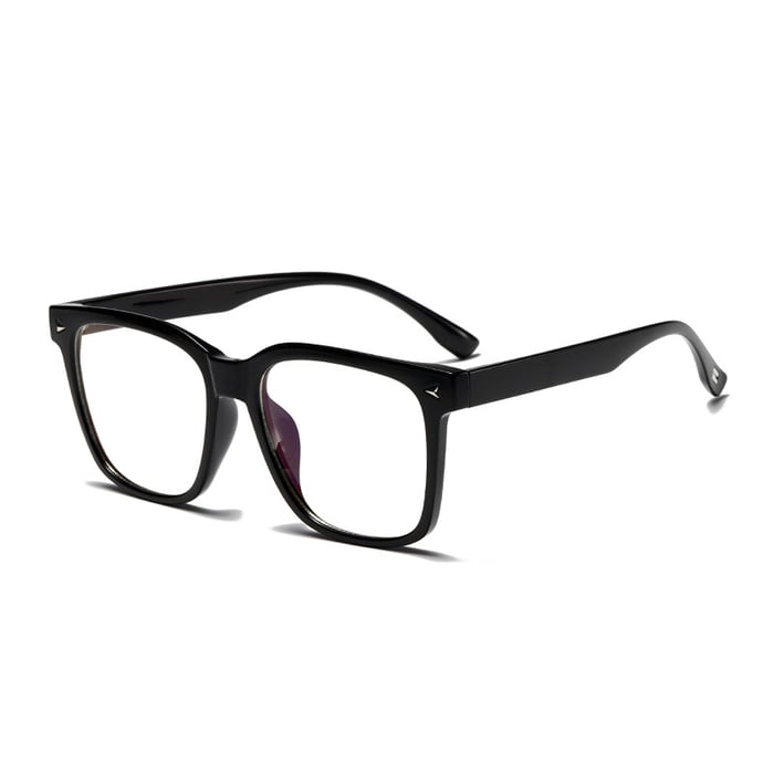 1 Stück Simple Series Casual Solid Color Kunststoff Damen Sonnenbrille h5Bild5