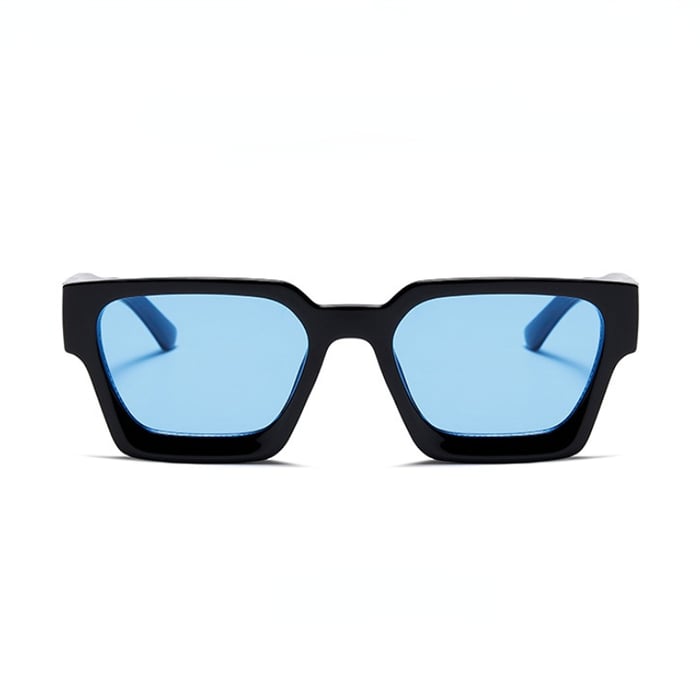 1 Stück Simple Series Lässige Unisex-Sonnenbrille aus Kunststoff mit Leopardenmuster h5Bild7