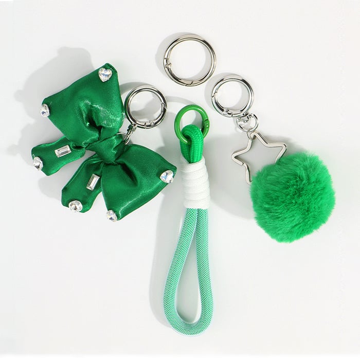 1 Piece Simple Series Cute Bow Knot Alloy Rhinestone Women's Bag Charms Picture4