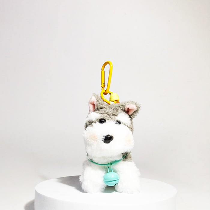 1 Piece Cute Schnauzer Women's Bag Charms h5Picture5