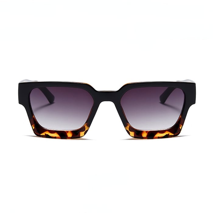 1 Stück Simple Series Lässige Unisex-Sonnenbrille aus Kunststoff mit Leopardenmuster h5Bild9