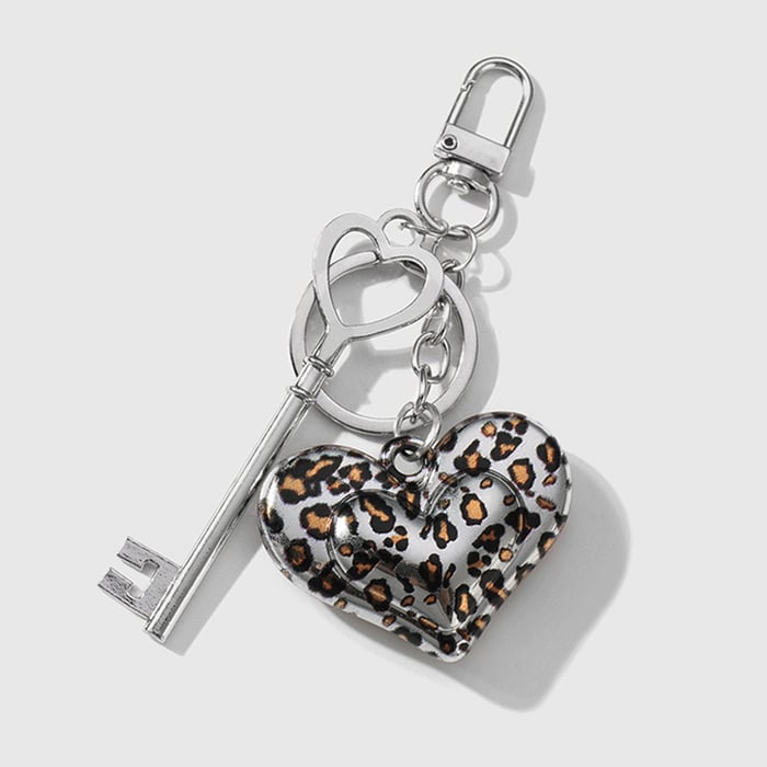 1 Piece Simple Series Retro Leopard Print CCB Women's Bag Charms h5Picture6