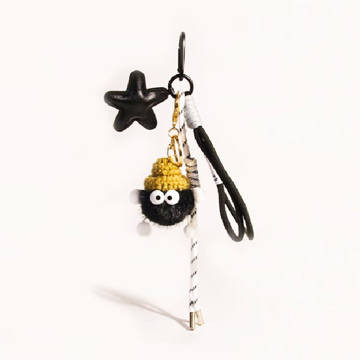 1 Piece Cute Leather Five-pointed Star Women's Bag Charms h5Picture5