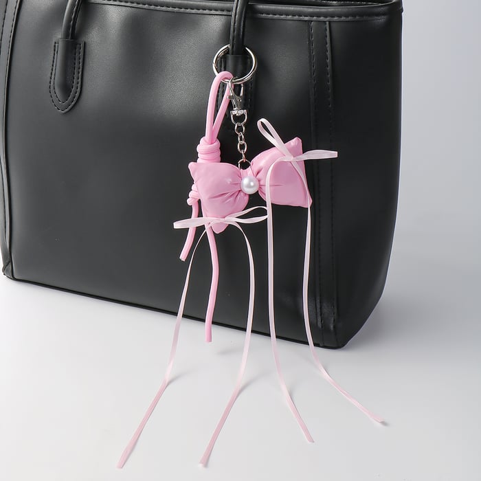 1 Piece Sweet Love Bow Knot  Women's Bag Charms h5Picture5