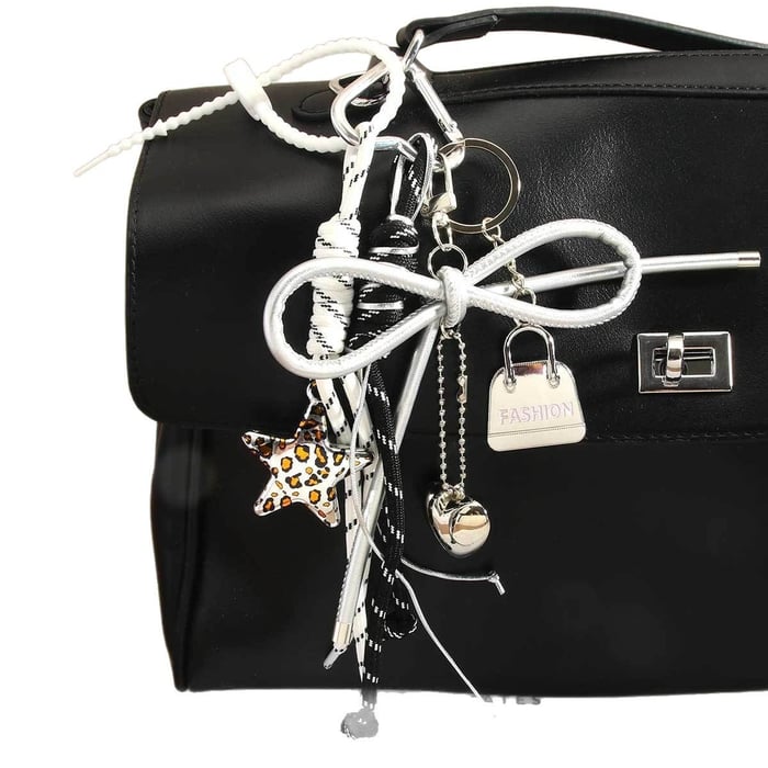 1 Piece Retro Style Leopard Star Women's Bag Charms h5Picture5