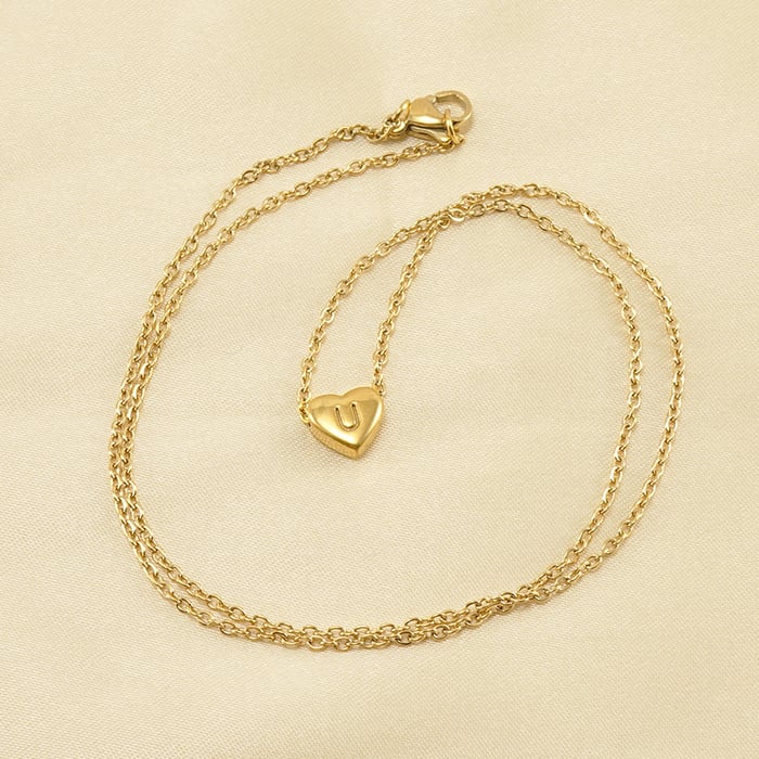 1 Piece Simple Series Daily Letter Women's Pendant Necklaces h5Picture3