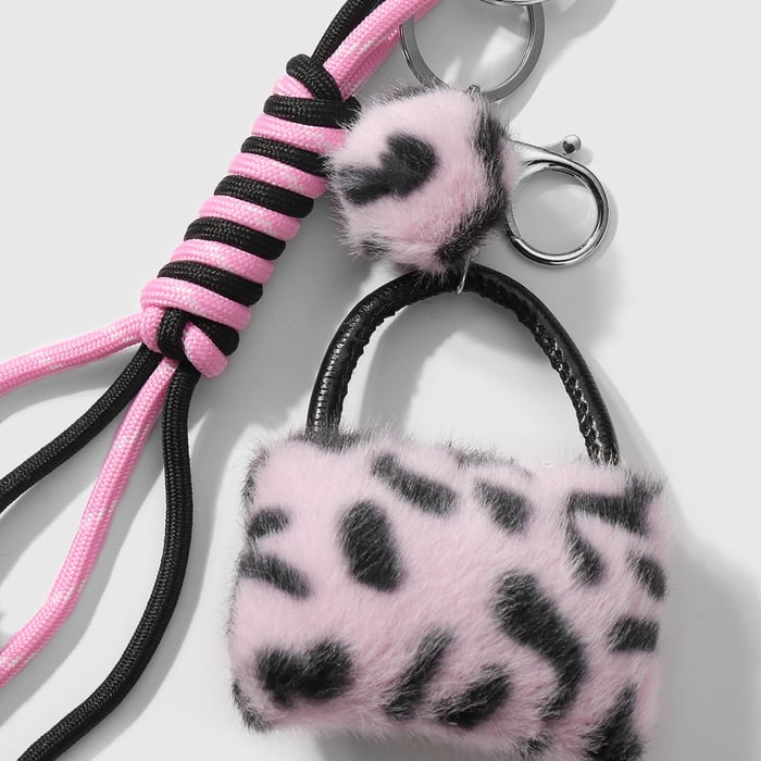 1 Piece Romantic Series Retro Leopard Print Alloy Women's Bag Charms h5Picture6