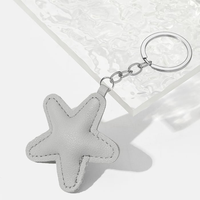 1 Piece Cute Leather Star Bag Charms h5Picture6