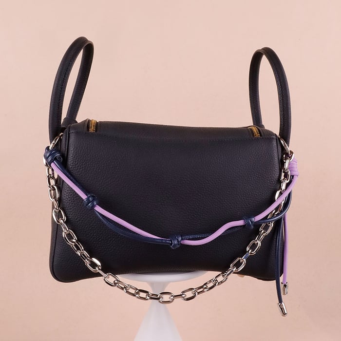 1 Piece Retro Style Double Hanging Women's Bag Charms h5Picture3