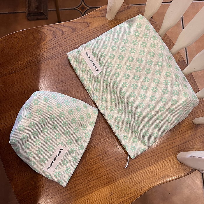 1 Stück Romantische Serie Natürliche Blume Polyester Damentaschen h5Bild5