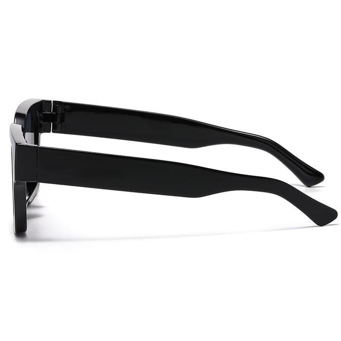 1 Pair of Wide Rimmed Everyday Solid Color Women's Sunglasses h5Picture5