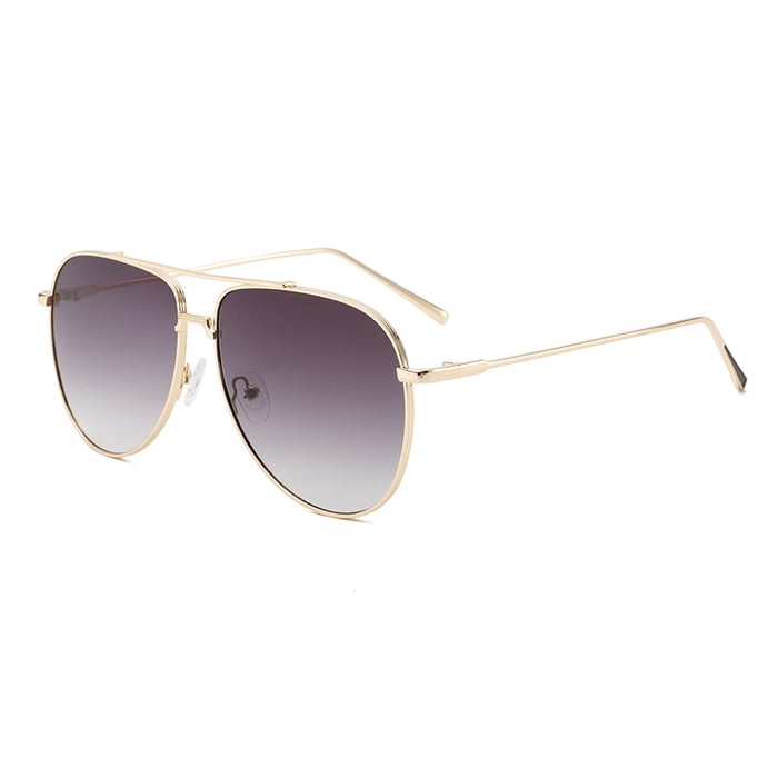 1 Stück Simple Series Tägliche einfarbige Damen-Sonnenbrille aus Legierung Bild4