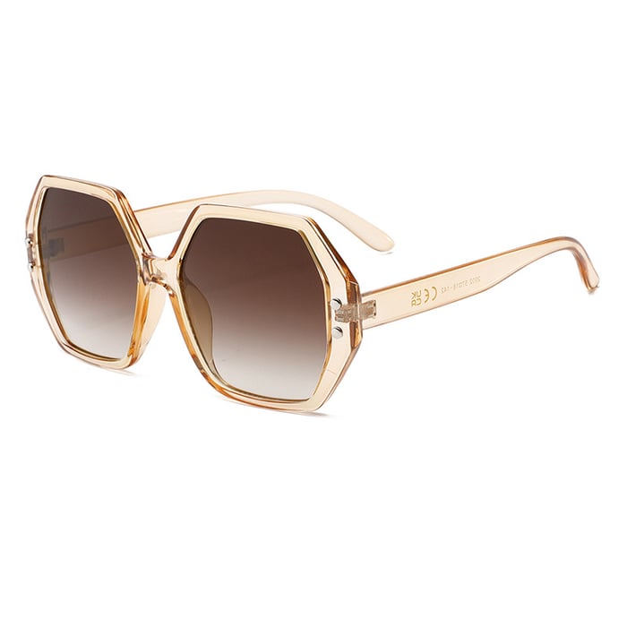 1 Stück Simple Series Daily Leopard Print Kunststoff Damen Sonnenbrille h5Bild7