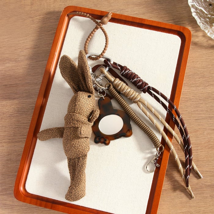 1 Piece Simple Series Cute Animal Canvas Women's Bag Charms h5Picture3