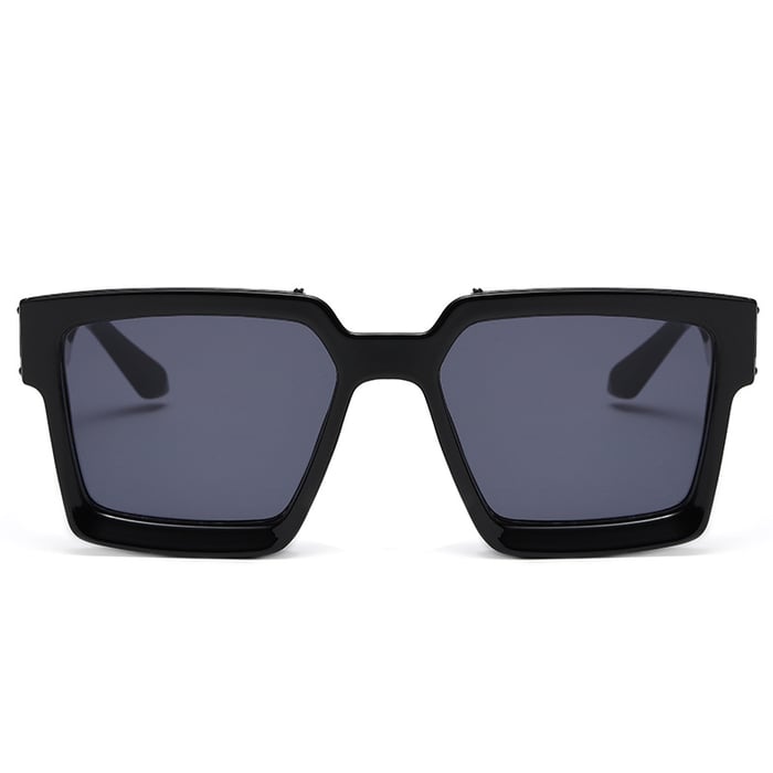1 Stück Simple Series Tägliche einfarbige Damen-Sonnenbrille aus Kunststoff h5Bild6