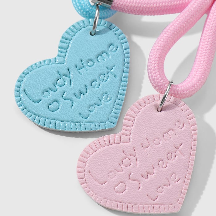 Leather Heart & Bow Knot Women's Bag Charms Picture8