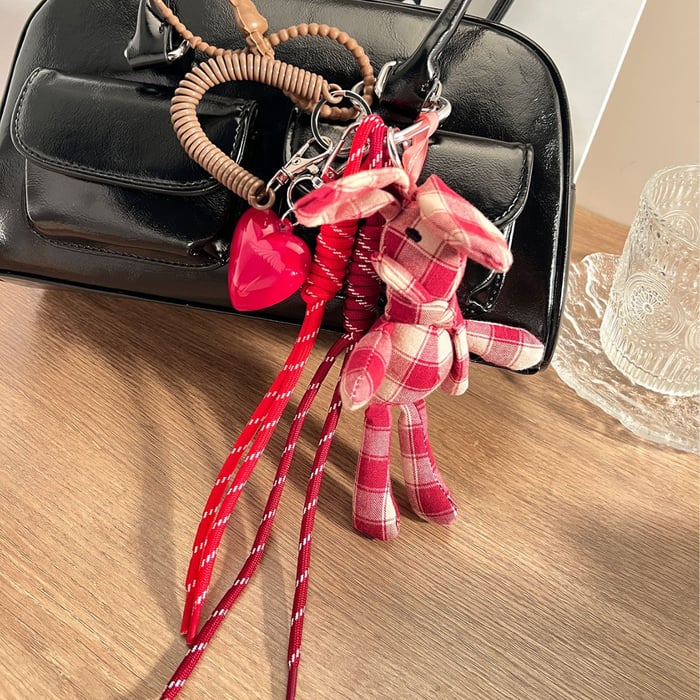 1 Piece Simple Series Daily Animal Cotton Women's Bag Charms h5Picture4