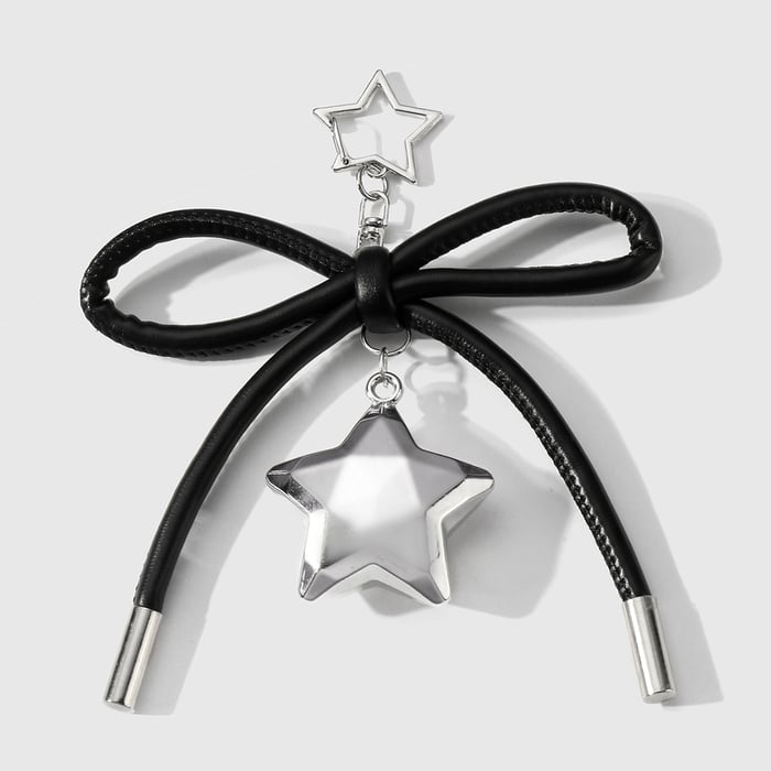 1 Piece Simple Leather Bow Knot Women's Bag Charms h5Picture8