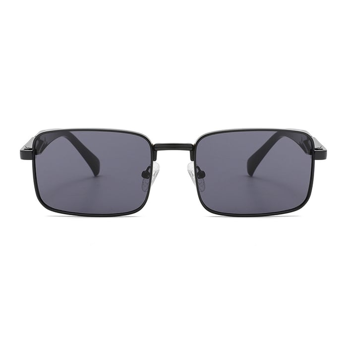1 Pair of Retro Square - frame Metal Women's Sunglasses h5Picture3