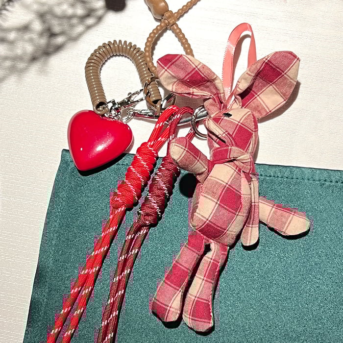 1 Piece Simple Series Daily Animal Cotton Women's Bag Charms h5Picture5