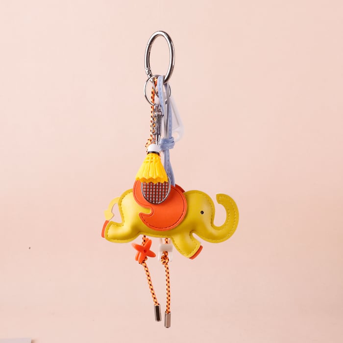 1 Piece Cute Elephant Women's Bag Charms h5Picture5