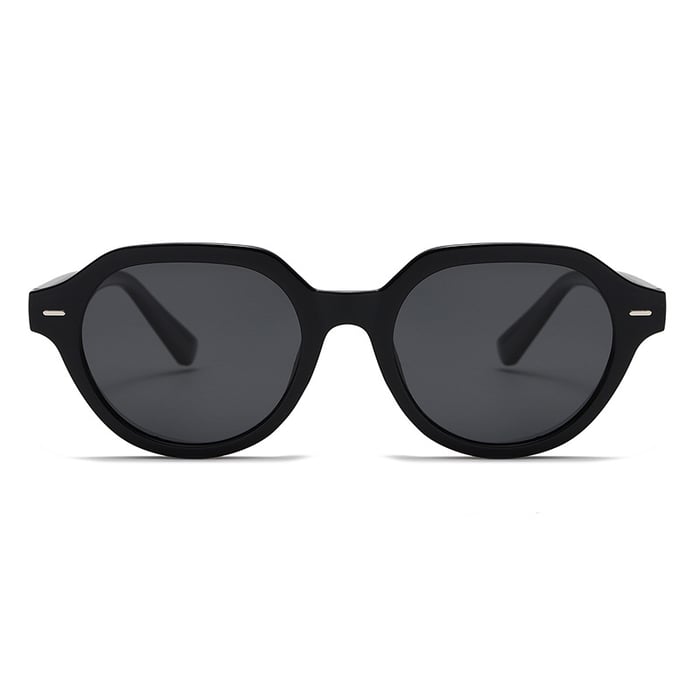 1 Stück Simple Series Tägliche einfarbige Damen-Sonnenbrille aus Kunststoff h5Bild3