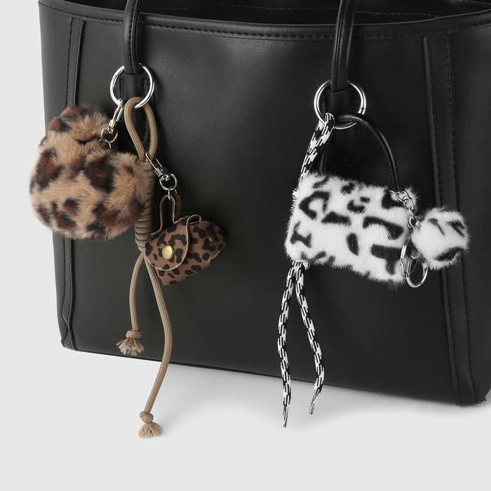 1 Piece Simple Series Retro Leopard Print Alloy Women's Bag Charms Picture3