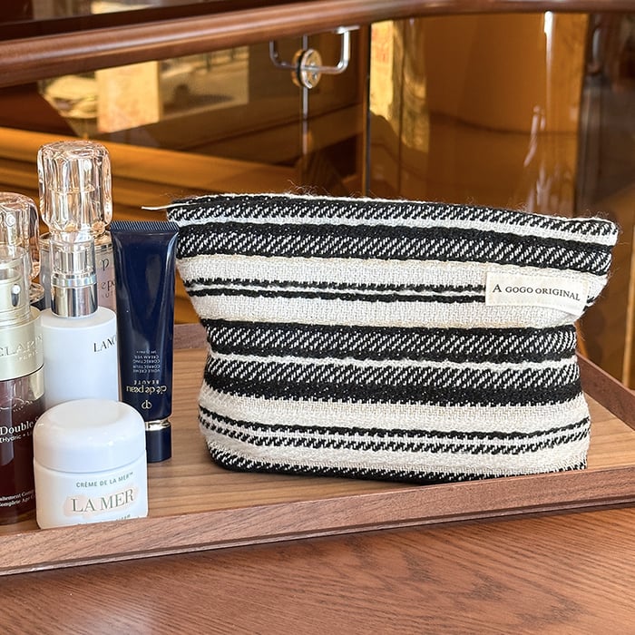 1 Piece Simple Series Classic Strip Polyester Women's Bags h5Picture4