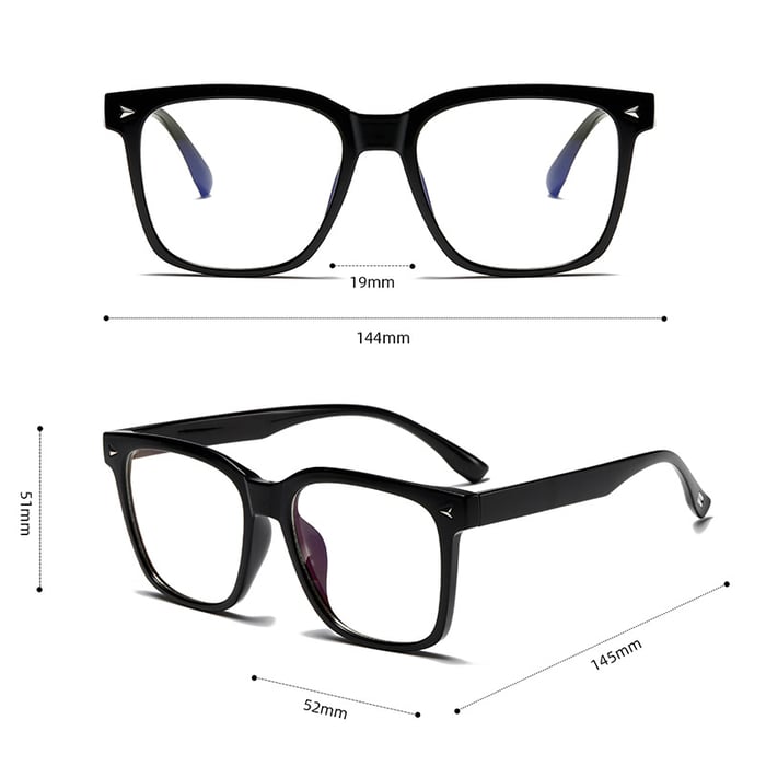 1 Stück Simple Series Casual Solid Color Kunststoff Damen Sonnenbrille h5Bild7