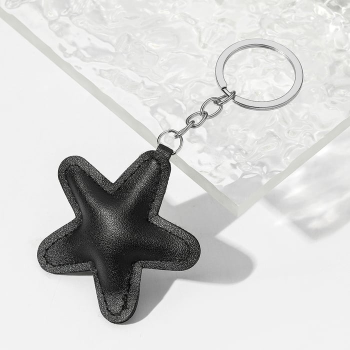 1 Piece Cute Leather Star Bag Charms h5Picture9