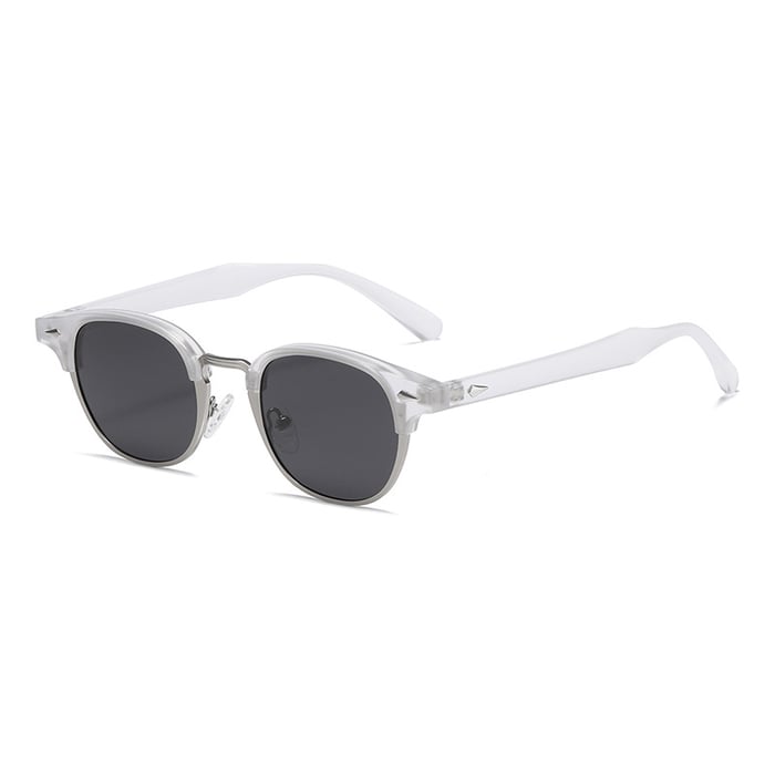 1 Piece Simple Series Retro Solid Color Plastic Women's Sunglasses h5Picture4