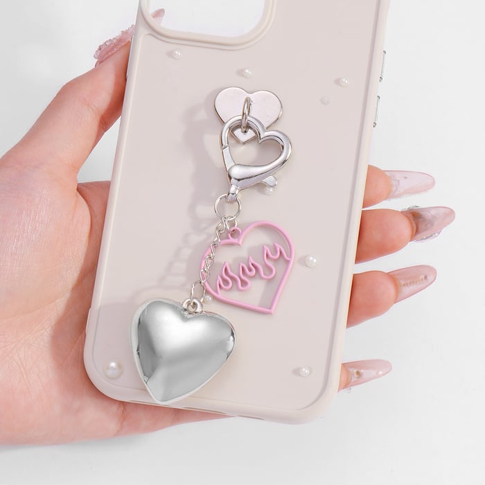 1 Piece Simple Bow & Love Bag Charms h5Picture8