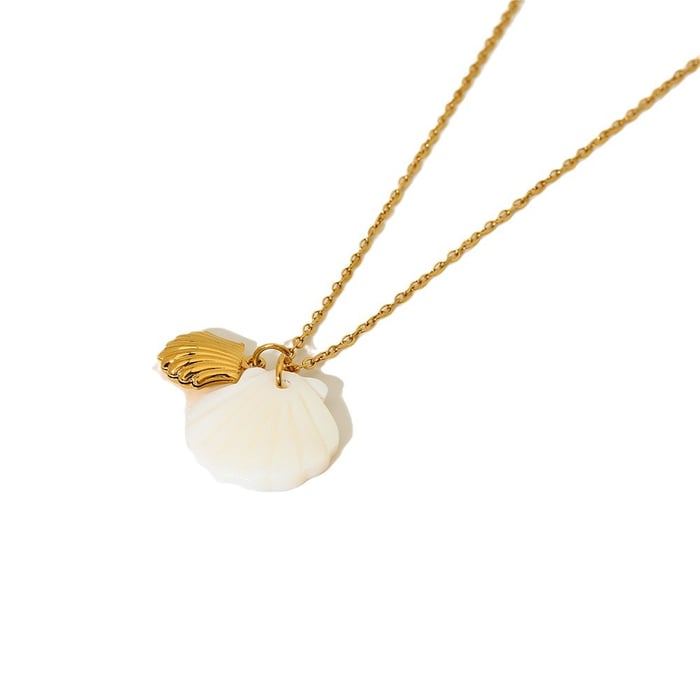 Ocean Series Starfish and Seashell Pendant Women's Necklaces h5Picture5