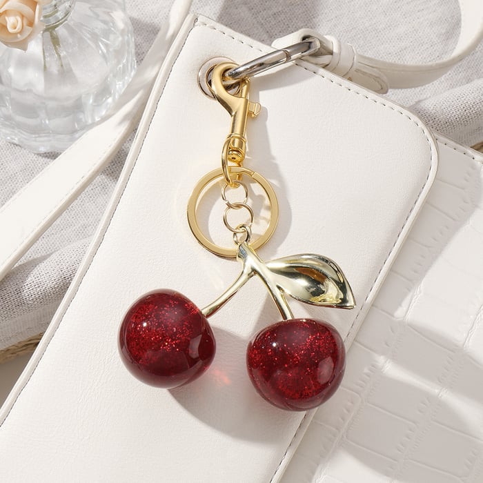 Classic Cherry Bag Charms Picture4