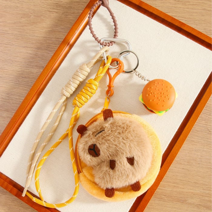 1 Piece Simple Series Cartoon Plush Toy Women's Bag Charms h5Picture4