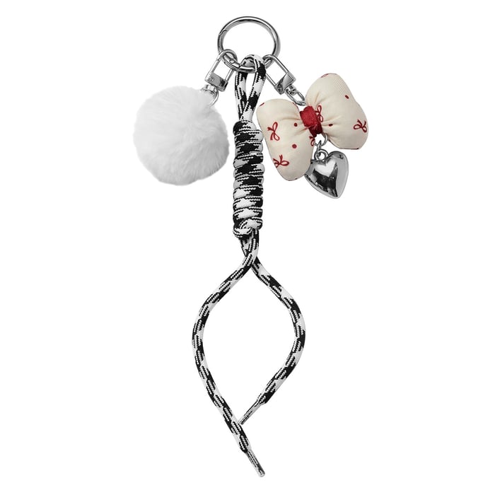 1 Piece Sweet Bow  Bag Charms h5Picture5