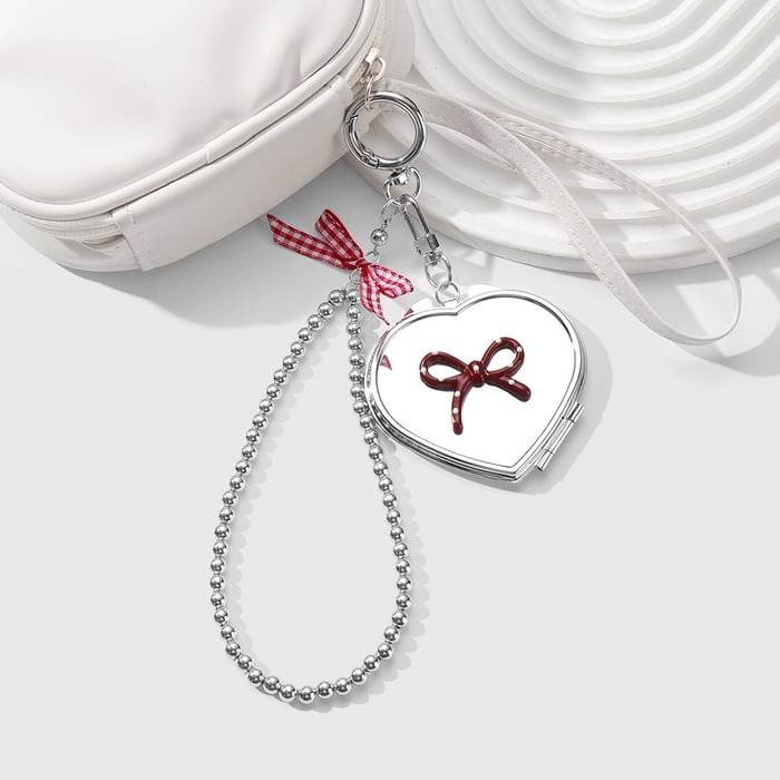 Retro Heart Bag Charms Picture7