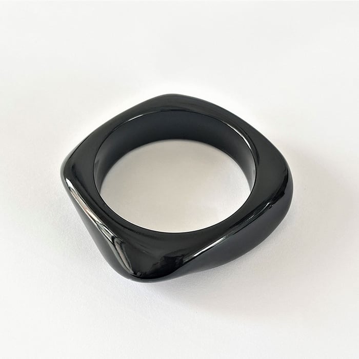 Unregelmäßige, stapelbare und gemischte, stilvolle Armbänder für Frauen h5Bild4