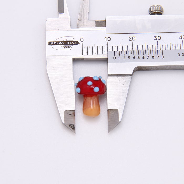 Exquisite Mushroom Colorful Glass DIY Jewelry Beads h5Picture5