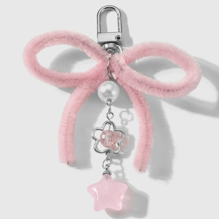Sweet Bow Knot Bag Charms