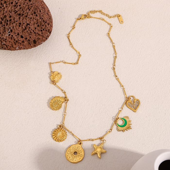 Retro Oceanic Women's Pendant Necklaces h5Picture6