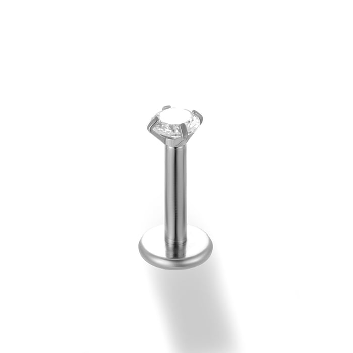 1 Piece Stainless Steel Gold Color Piercings Earrings
