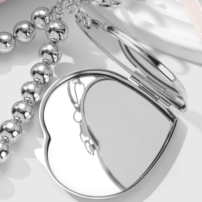 Heart Mirror Bag Charms Picture4