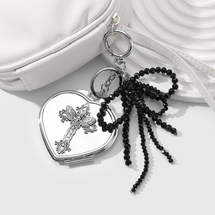 Retro Heart Bag Charms Picture2