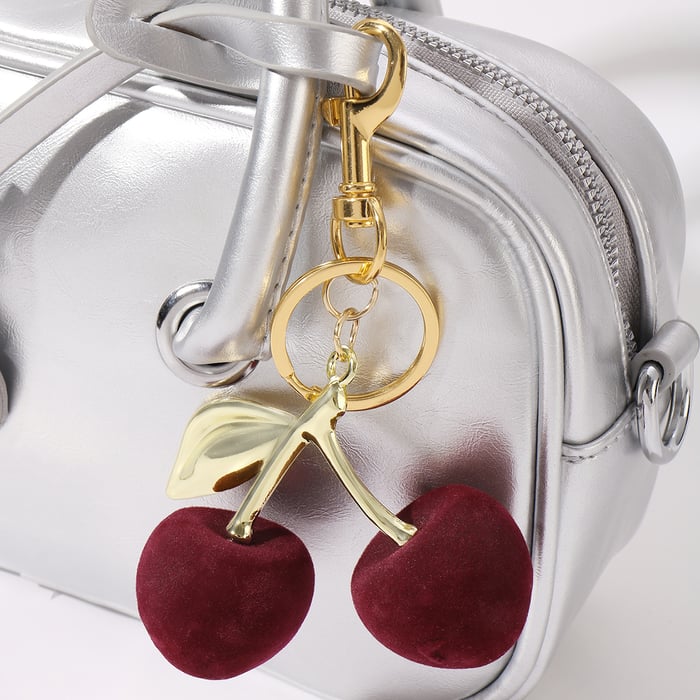 Classic Cherry Bag Charms Picture5