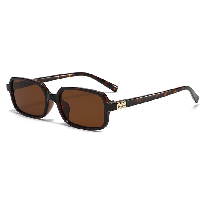 1 Paar Simple Series Casual Solid Color PC Damen-Sonnenbrille h5Bild7